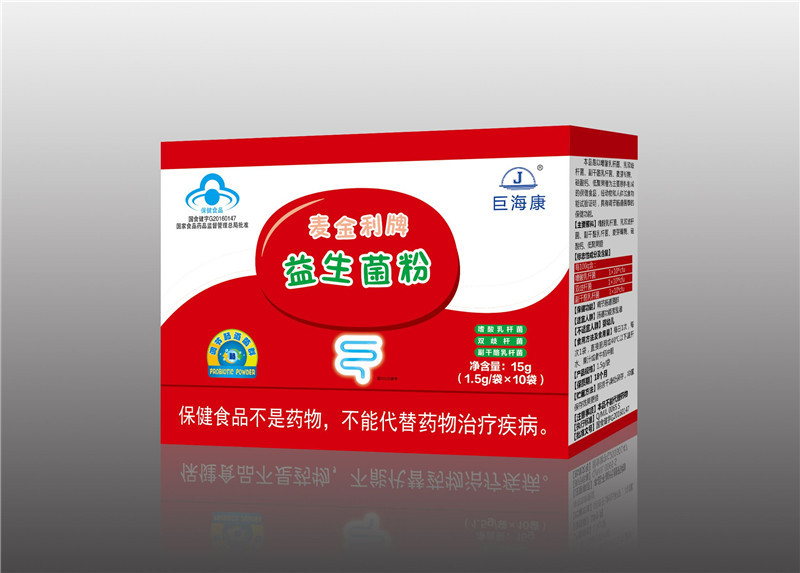  巨?？?麥金利牌益生菌粉 